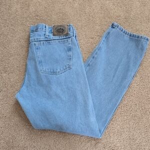 Wrangler Light Blue Relaxed Jeans 34x32